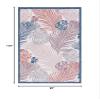 SAFAVIEH Washable Rug Outdoor Courtyard Collection - 8' x 10', Beige & Rust, Non-Shedding & Easy Cleaning, Ideal for Patio, Backyard, Mudroom, Dining Space (CY9621-53434) view 2