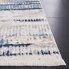 SAFAVIEH Washable Rug Bayside Collection - 8' x 10', Blue & Gold, Easy Cleaning, Ideal for in Living Room, Bedroom, Home Office, Dining Space (BAY130M) view 4