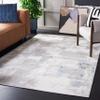 SAFAVIEH Washable Rug Bayside Collection - 8' x 10', Blue & Grey, Easy Cleaning, Ideal for in Living Room, Bedroom, Home Office, Dining Space (BAY124M) view 1