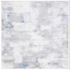 SAFAVIEH Washable Rug Bayside Collection - 8' x 10', Blue & Grey, Easy Cleaning, Ideal for in Living Room, Bedroom, Home Office, Dining Space (BAY124M) view 4