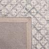 SAFAVIEH Abstract Collection Accent Rug - 3' x 5', Grey & Ivory, Handmade Wool, Ideal for High Traffic Areas in Entryway, Living Room, Bedroom (ABT203G) view 4
