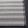 SAFAVIEH Area Rug 8x10 - Augustine Collection - Large - Ivory & Black, Cotton Stripe Fringe Design, Easy Cleaning, Ideal for Living Room, Bedroom, Office, Dining Space (AGT501Z) view 4