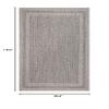 SAFAVIEH Washable Rug Outdoor Courtyard Collection - 6'7" x 9'6", Black & Grey, Non-Shedding & Easy Cleaning, Ideal for Patio, Backyard, Mudroom (CY6236-37612) view 2