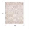 SAFAVIEH Abstract Collection Accent Rug - 3' x 5', Ivory & Brown, Handmade Wool, Ideal for High Traffic Areas in Entryway, Living Room, Bedroom (ABT203T) view 2