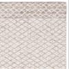 SAFAVIEH Abstract Collection Accent Rug - 3' x 5', Ivory & Brown, Handmade Wool, Ideal for High Traffic Areas in Entryway, Living Room, Bedroom (ABT203T) view 3