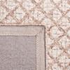 SAFAVIEH Abstract Collection Accent Rug - 3' x 5', Ivory & Brown, Handmade Wool, Ideal for High Traffic Areas in Entryway, Living Room, Bedroom (ABT203T) view 4