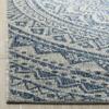 SAFAVIEH Washable Rug Outdoor Courtyard Collection - 2'3" x 16' Runner, Light Grey & Blue, Non-Shedding & Easy Cleaning, Ideal for Patio, Entryway, Mudroom, Hallway, Kitchen (CY8734-36812) view 4
