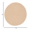 SAFAVIEH Braided Collection Area Rug - 5' Round, Beige, Handmade Country Farmhouse, Ideal for High Traffic Areas in Living Room, Bedroom (BRD402B) view 2