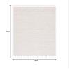 SAFAVIEH Dhurries Collection Accent Rug - 4' x 6', Beige, Handmade Tassel Wool, Ideal for High Traffic Areas in Entryway, Living Room, Bedroom (DHU801B) view 2