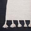 SAFAVIEH Dhurries Collection Accent Rug - 4' x 6', Beige, Handmade Tassel Wool, Ideal for High Traffic Areas in Entryway, Living Room, Bedroom (DHU801B) view 4