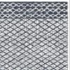 SAFAVIEH Abstract Collection Accent Rug - 3' x 5', Ivory & Navy, Handmade Wool, Ideal for High Traffic Areas in Entryway, Living Room, Bedroom (ABT203N) view 2
