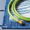 SAFAVIEH Washable Rug Outdoor Courtyard Collection - 8' x 10', Beige & Green Blue, Non-Shedding & Easy Cleaning, Ideal for Patio, Backyard, Mudroom, Dining Space (CY9621-53424) view 4