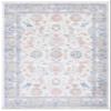 SAFAVIEH Washable Rug Bayside Collection - 8' x 10', Beige & Blue, Easy Cleaning, Ideal for in Living Room, Bedroom, Home Office, Dining Space (BAY120B) view 4
