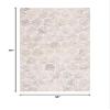 SAFAVIEH Jardin Collection Accent Rug - 3' x 5', Ivory & Red, Handmade Wool Blend, Ideal for High Traffic Areas in Entryway, Living Room, Bedroom (JAR728P) view 2