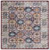 SAFAVIEH Washable Rug Bayside Collection - 9' x 12', Blue & Red, Easy Cleaning, Ideal for in Living Room, Bedroom, Home Office, Dining Space (BAY102M) view 4