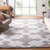 SAFAVIEH Area Rug 8x10 - Augustine Collection - Large - Beige & Black, Rustic Tribal Design, Easy Cleaning, Ideal for Living Room, Bedroom, Office, Dining Space (AGT439B) view 1