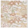 SAFAVIEH Washable Rug Outdoor Courtyard Collection - 8' x 10', Beige & Rust, Non-Shedding & Easy Cleaning, Ideal for Patio, Backyard, Mudroom, Dining Space (CY9433-52755) view 2