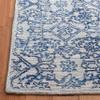 SAFAVIEH Micro-Loop Collection Runner Rug - 2'3" x 9', Blue, Handmade Wool, Ideal for High Traffic Areas in Living Room, Bedroom (MLP955M) view 3