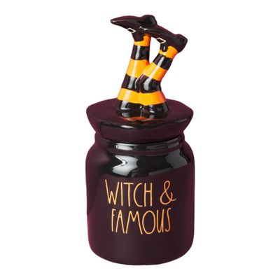 Hidd_ntr_asur_s 10.5in Halloween Witch And Famous Canister
