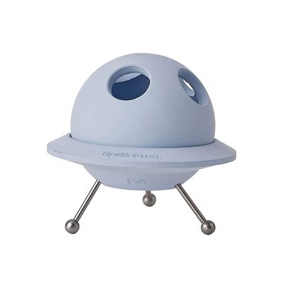 KIZQYN Table Desktop Decor UFO Desktop Decorations Creative Fashion Pen Holder Office Desk Storage Decoration Gifts Graduation Gifts Statue Ornament