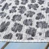 SAFAVIEH Washable Rug Outdoor Courtyard Collection - 2'3" x 20' Runner, Grey & Black, Non-Shedding & Easy Cleaning, Ideal for Patio, Entryway, Mudroom, Hallway, Kitchen (CY8505-37612) view 4