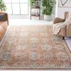 SAFAVIEH Area Rug 8x10 - Silverado Collection - Large - Rust & Blue, Traditional Vintage Distressed Design, Non-Shedding & Easy Cleaning, Ideal for Living Room, Bedroom, Office, Dining Space (SVD108P) view 1