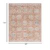 SAFAVIEH Area Rug 8x10 - Silverado Collection - Large - Rust & Blue, Traditional Vintage Distressed Design, Non-Shedding & Easy Cleaning, Ideal for Living Room, Bedroom, Office, Dining Space (SVD108P) view 2
