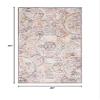 SAFAVIEH Metro Collection Accent Rug - 3' x 5', Ivory & Red, Handmade Wool, Ideal for High Traffic Areas in Entryway, Living Room, Bedroom (MET889Q) view 2