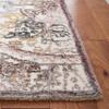 SAFAVIEH Metro Collection Accent Rug - 3' x 5', Ivory & Red, Handmade Wool, Ideal for High Traffic Areas in Entryway, Living Room, Bedroom (MET889Q) view 4