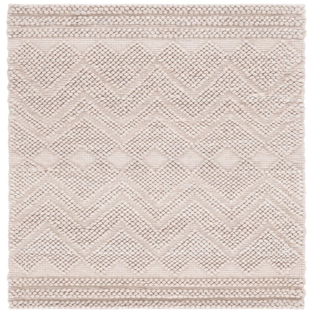 SAFAVIEH Natura Collection Accent Rug - 3' x 5', Beige, Handmade Rustic Farmhouse Boho Wool Blend, Ideal for High Traffic Areas in Entryway, Living Room, Bedroom (NAT128B)