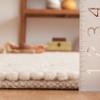 SAFAVIEH Natura Collection Accent Rug - 3' x 5', Beige, Handmade Rustic Farmhouse Boho Wool Blend, Ideal for High Traffic Areas in Entryway, Living Room, Bedroom (NAT128B) view 3