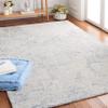 SAFAVIEH Metro Collection Accent Rug - 3' x 5', Blue & Ivory, Handmade Botanical Wool, Ideal for High Traffic Areas in Entryway, Living Room, Bedroom (MET880M) view 1