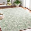 Martha Stewart x SAFAVIEH Area Rug Collection - 3' x 5', Ivory & Green, Handmade Wool, Ideal for Living Room, Bedroom, Foyer, Accent Space (MSR3528Y) view 1