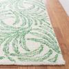 Martha Stewart x SAFAVIEH Area Rug Collection - 3' x 5', Ivory & Green, Handmade Wool, Ideal for Living Room, Bedroom, Foyer, Accent Space (MSR3528Y) view 3