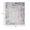 SAFAVIEH Area Rug 8x10 - Palma Collection - Large - Beige & Light Blue, Modern Abstract Design, Non-Shedding & Easy Cleaning, Ideal for Living Room, Bedroom, Office, Dining Space (PAM338A) view 2