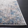SAFAVIEH Area Rug 8x10 - Vogue Collection - Large - Blue & Grey, Distressed Design, Non-Shedding & Easy Cleaning, Ideal for Living Room, Bedroom, Office, Dining Space (VGE158M) view 4