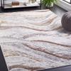 SAFAVIEH Area Rug 8x10 - Palma Collection - Large - Beige & Brown, Modern Abstract Design, Non-Shedding & Easy Cleaning, Ideal for Living Room, Bedroom, Office, Dining Space (PAM334B) view 1