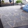 SAFAVIEH Area Rug 8x10 - Palma Collection - Large - Beige & Blue, Modern Design, Non-Shedding & Easy Cleaning, Ideal for Living Room, Bedroom, Office, Dining Space (PAM318A) view 1