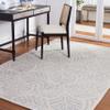 Martha Stewart x SAFAVIEH Area Rug Collection - 3' x 5', Ivory & Blue, Handmade Wool, Ideal for Living Room, Bedroom, Foyer, Accent Space (MSR3529M) view 1