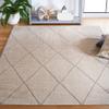 SAFAVIEH Area Rug 8x10 - Revive Collection - Large - Beige, Trellis Pattern, Non-Shedding & Easy Cleaning, Ideal for Living Room, Bedroom, Office, Dining Space (REV104B) view 1