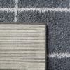SAFAVIEH Area Rug 8x10 - Norway Shag Collection - Large - Dark Grey & Light Grey, Checkered Pattern, Non-Shedding & Easy Cleaning, Thick Pile, Ideal for Living Room, Bedroom, Dining Space (NOR206F) view 1