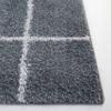 SAFAVIEH Area Rug 8x10 - Norway Shag Collection - Large - Dark Grey & Light Grey, Checkered Pattern, Non-Shedding & Easy Cleaning, Thick Pile, Ideal for Living Room, Bedroom, Dining Space (NOR206F) view 3