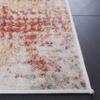 SAFAVIEH Area Rug 8x10 - Phoenix Collection - Large - Ivory & Blue Rust, Modern Abstract Design, Non-Shedding & Easy Cleaning, Ideal for Living Room, Bedroom, Office, Dining Space (PHX502A) view 4