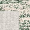 SAFAVIEH Hudson Shag Collection Area Rug - 4' Square, Ivory & Green, Modern Design, Non-Shedding & Easy Care, 2-inch Thick Ideal for High Traffic Areas in Living Room, Bedroom (SGH206Y) view 3