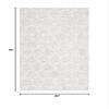 Martha Stewart x SAFAVIEH Area Rug Collection - 3' x 5', Ivory & Blue, Handmade Wool, Ideal for Living Room, Bedroom, Foyer, Accent Space (MSR3528M) view 2