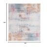 SAFAVIEH Area Rug 8x10 - Phoenix Collection - Large - Aqua & Gold Rose, Modern Abstract Design, Non-Shedding & Easy Cleaning, Ideal for Living Room, Bedroom, Office, Dining Space (PHX506J) view 2