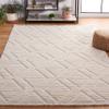 SAFAVIEH Area Rug 8x10 - Urban Collection - Large - Ivory, Moroccan Rustic Tassel Fringe Design, Non-Shedding & Easy Cleaning, Ideal for Living Room, Bedroom, Dining Space (URB208A) view 1