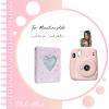 Photocard Binder 3 Inch Kpop Album Holder Book Mini Photo Album With Pendant for Collecting Pictures, 40 Pockets (Pink) view 4