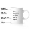 MISSUYSA Funny Coffee Mug Gift for Lovers It Takes A Long Time to Grow An Old Friend Coffee Mug Friendship Quote Gifts Mug Cup 11 Oz - Gifts for Him, Her, Husband, Wife view 3