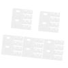 Cabilock 200pcs Vertical Blind Repair Parts Blind Replacement Stems Fit Accessories view 1